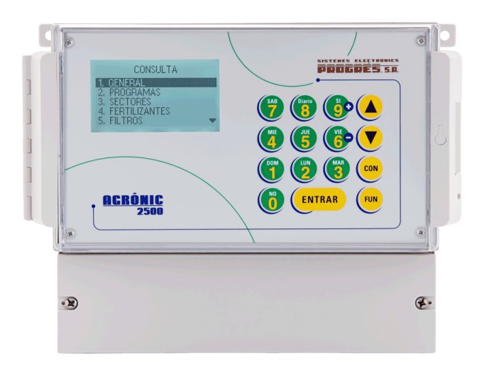 Programador Agrónic 2500 em caixa